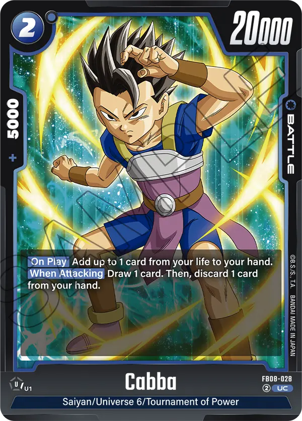 Cabba (Battle) (FB08-028) (UC)
