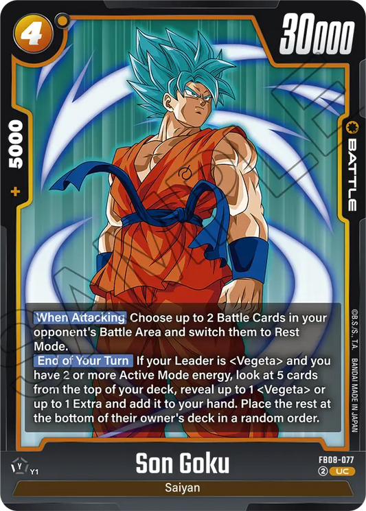 Son Goku (Battle) (FB08-077) (UC)