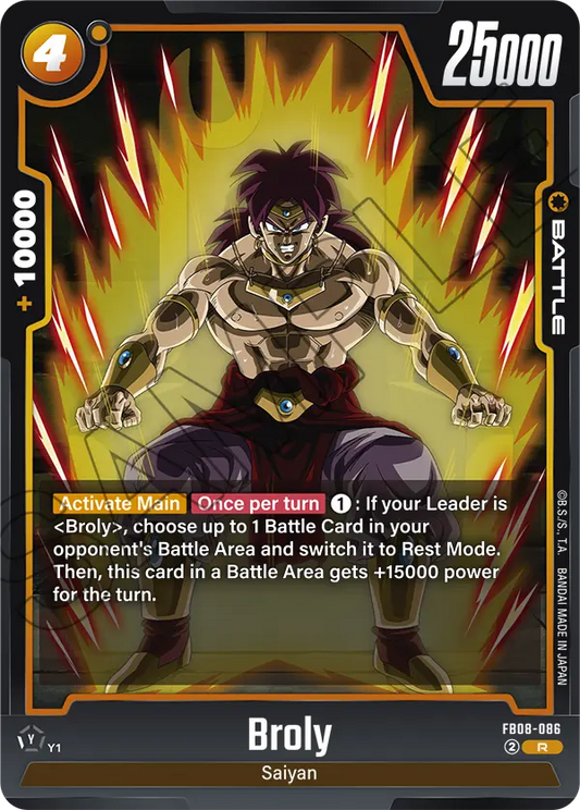 Broly (Battle) (FB08-086) (R)