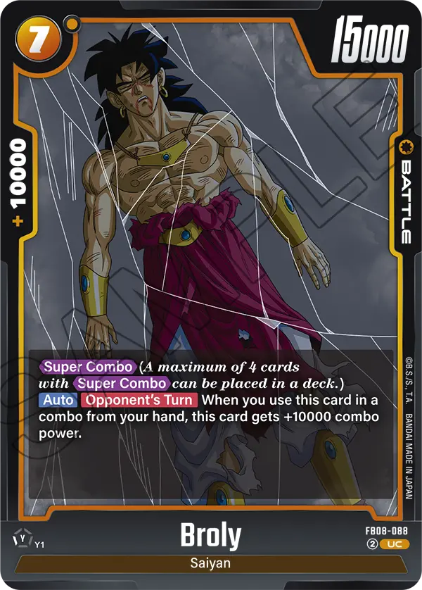 Broly (Battle) (FB08-088) (UC)