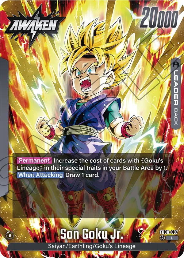 Son Goku Jr (Leader) (FB08-097) (L)