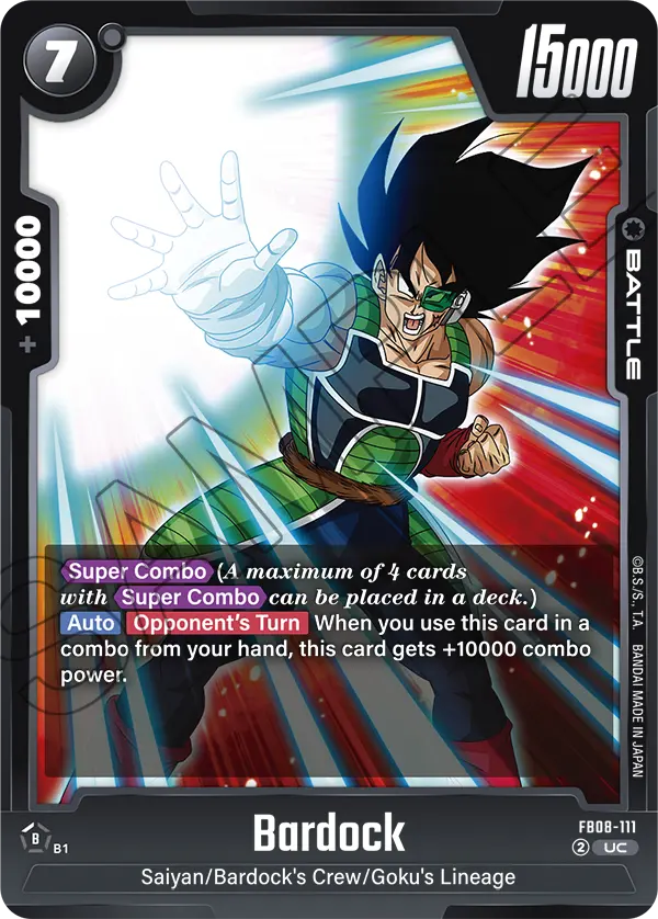 Bardock (Battle) (FB08-111) (UC)
