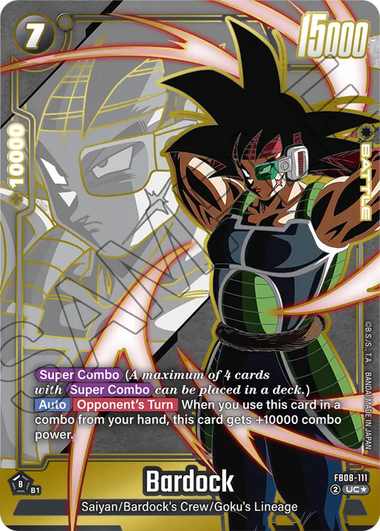 Bardock (Battle) (FB08-111) (UC*) (Alternate Art)