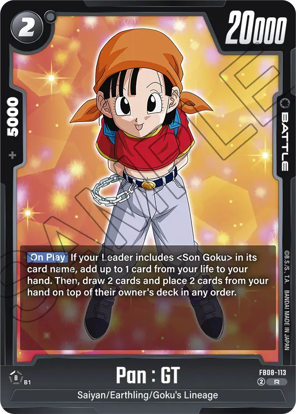 Pan : GT (Battle) (FB08-113) (R)