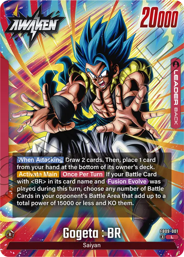 Gogeta : BR (Leader) (FB09-001) (L)