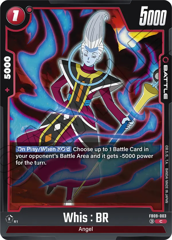 Whis : BR (Battle) (FB09-003) (C)