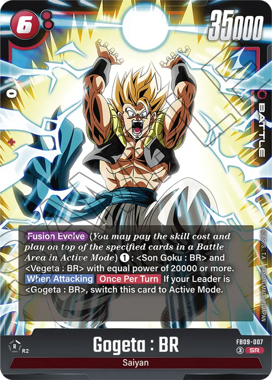 Gogeta : BR (Battle) (FB09-007) (SR)