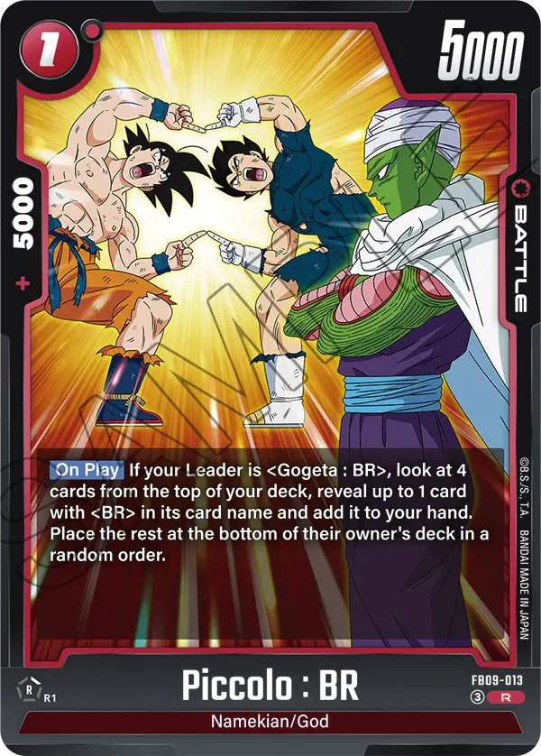 Piccolo : BR (Battle) (FB09-013) (R)