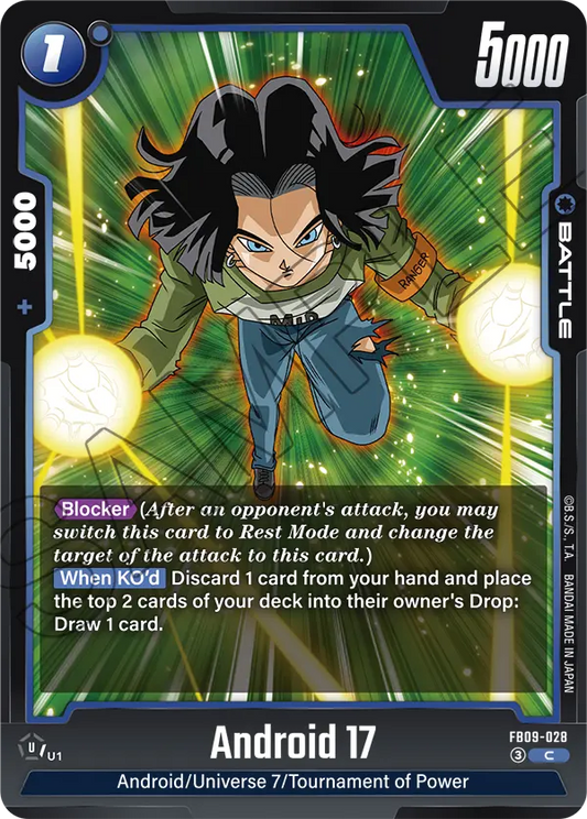Android 17 (Battle) (FB09-028) (C)