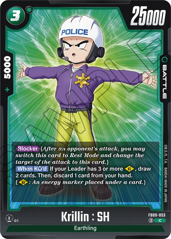 Krillin : SH (Battle) (FB09-053) (C)
