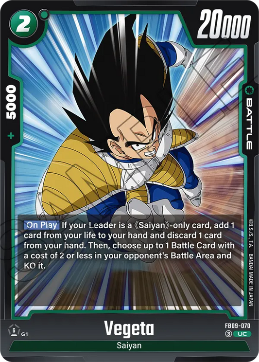 Vegeta (Battle) (FB09-070) (UC)