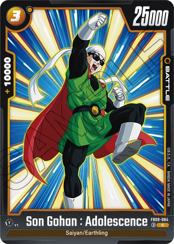 Son Gohan : Adolescence (Battle) (FB09-084) (C)