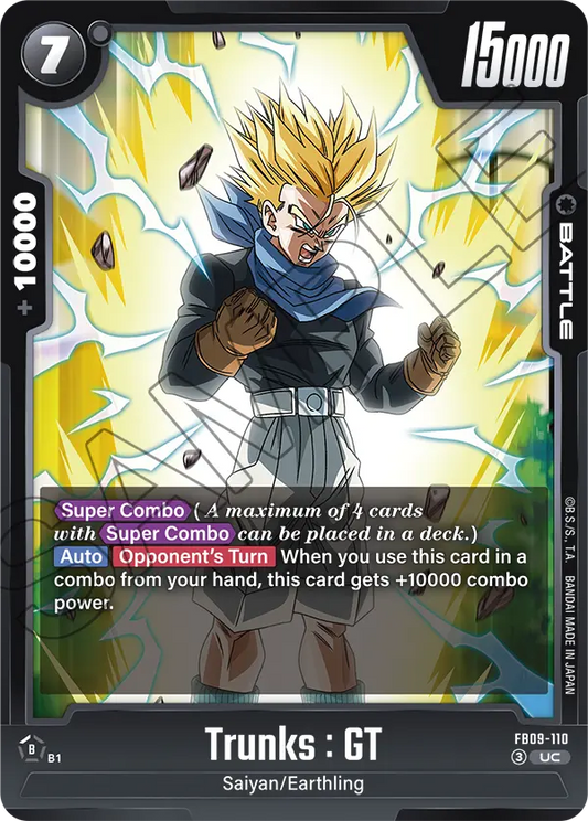 Trunks : GT (Battle) (FB09-110) (UC)