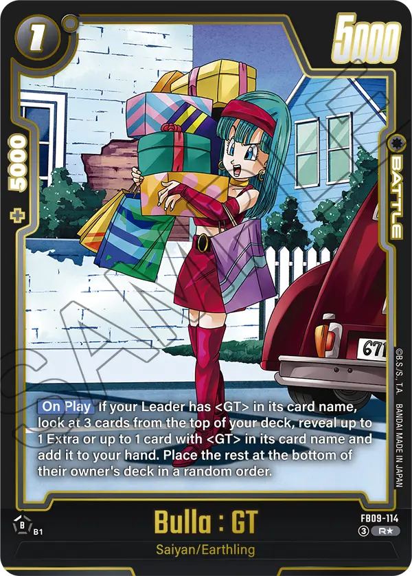 Bulla : GT (Battle) (FB09-114) (UC) (Alternate Art)