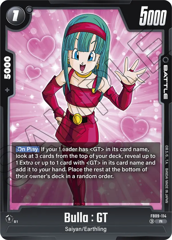 Bulla : GT (Battle) (FB09-114) (R)