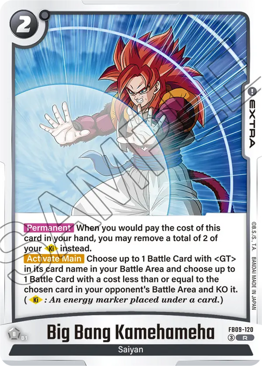 Big Bang Kamehameha (Extra) (FB09-120) (R)
