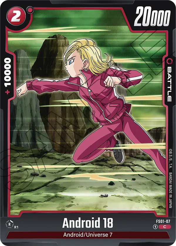 Android 18 (Battle) (FS01-007) (C)