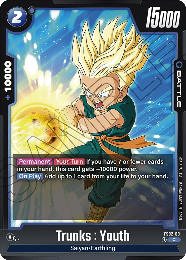 Trunks : Youth (Battle) (FS02-009) (C)