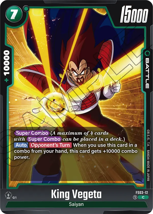 King Vegeta (Battle) (FS03-012) (C)