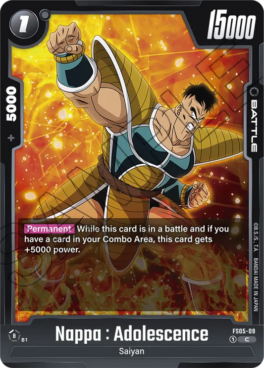Nappa : Adolescence (Battle) (FS05-09) (C)