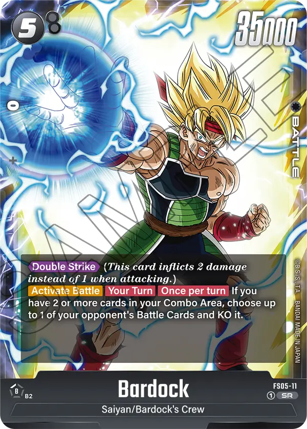 Bardock (Character) (FS05-11) (SR)