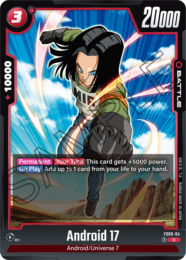 Android 17 (Battle) (FS06-004) (C)