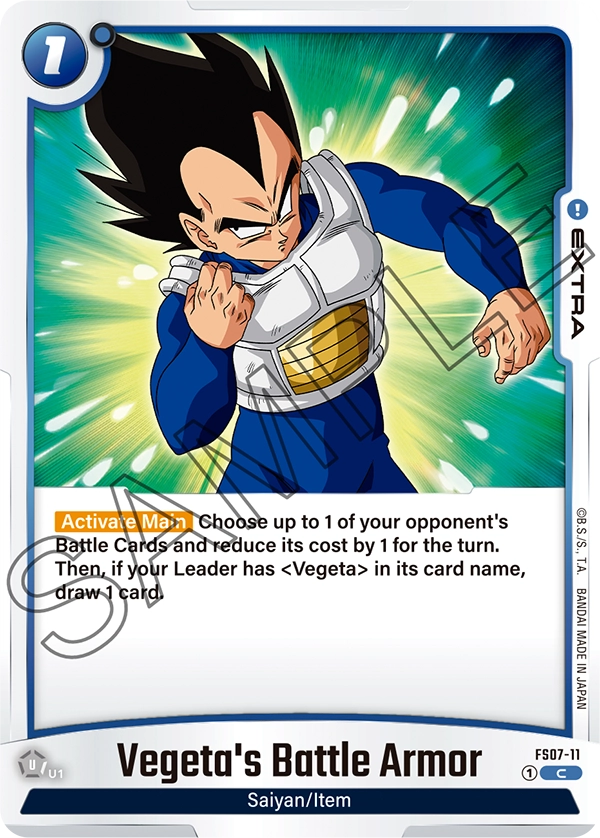 Vegeta’s Battle Armor (Extra) (FS07-011) (C)