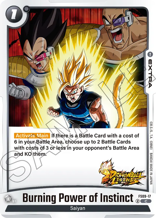 Burning Power of Instinct (Extra) (FS09-017) (C)