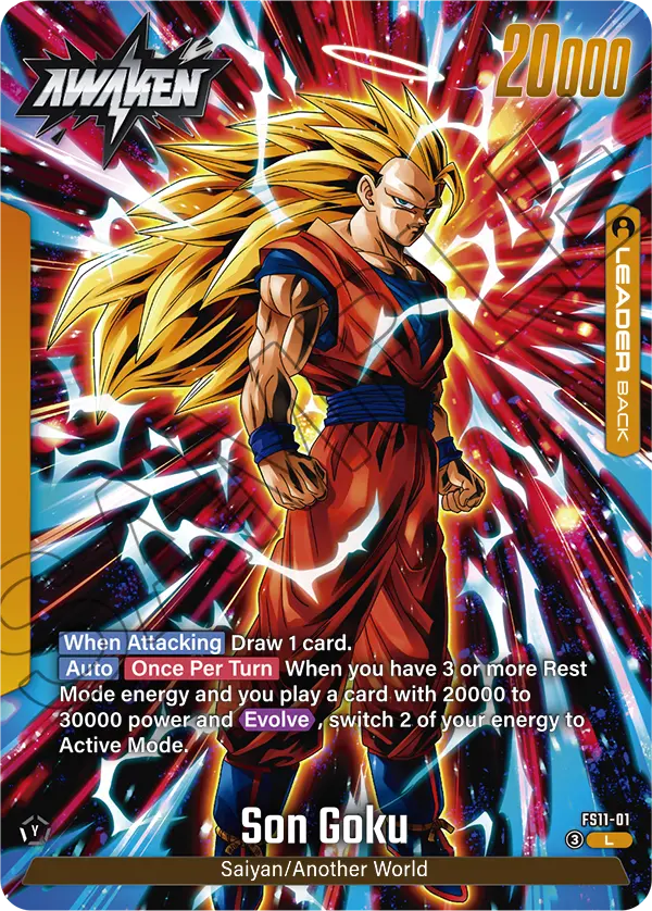 (Son Goku) (Leader) (FS11-01) (L)