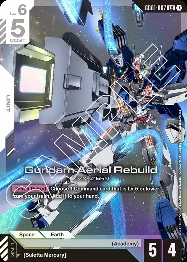 Gundam Aerial Rebuild (Unit) (GD01-067)