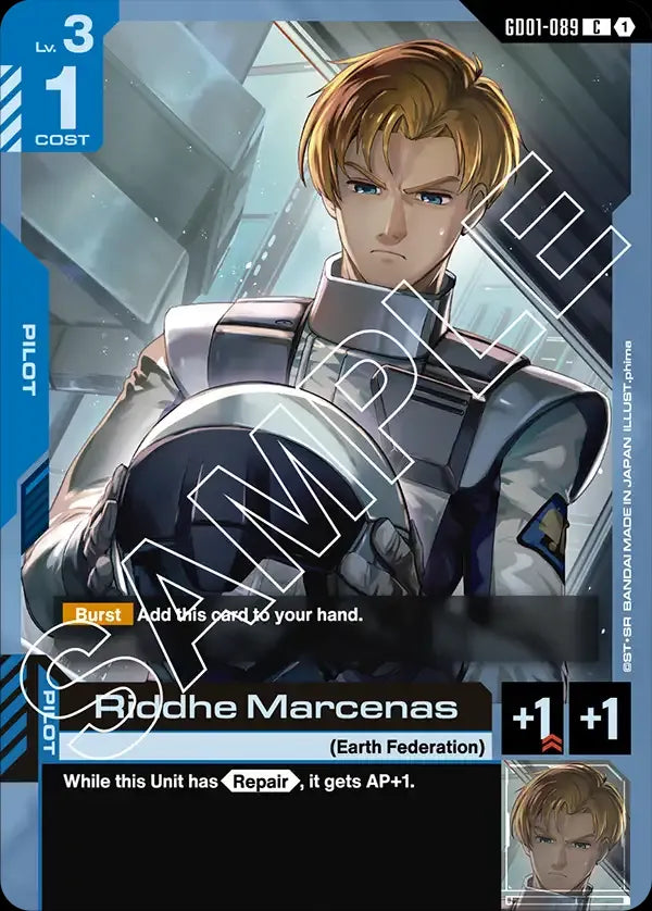 Riddhe Marcenas (Pilot) (GD01-089) (C)