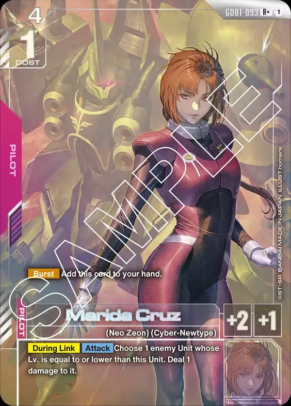 Marida Cruz (Pilot) (GD01-093) (Alternate Art)