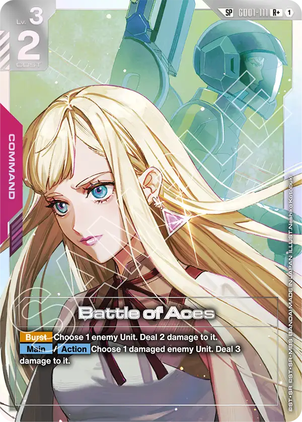Battle of Aces (Command) (SP) (GD01-111) (R+)