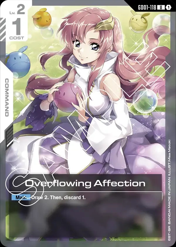 Overflowing Affection (Command) (GD01-118) (U)