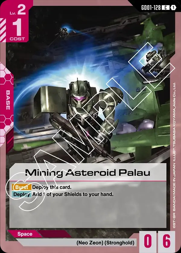 Mining Asteroid Palau (Base) (GD01-128) (C)
