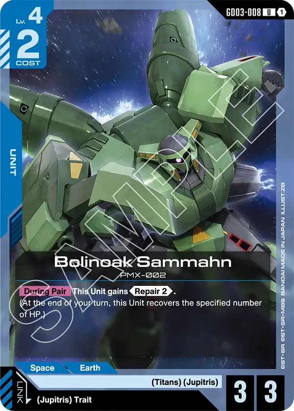 Bolinoak Sammahn (Unit) (GD03-008) (U)