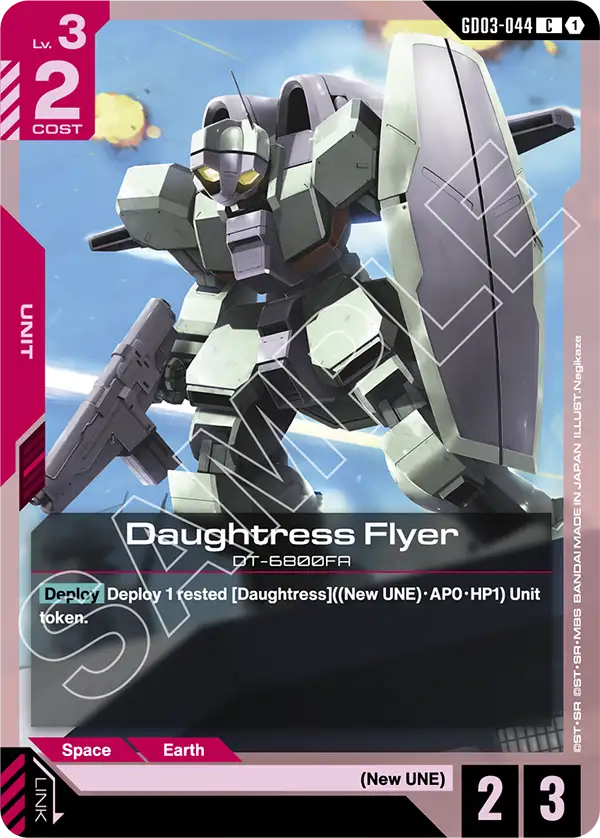 Daughtress Flyer (Unit) (GD03-044) (C)
