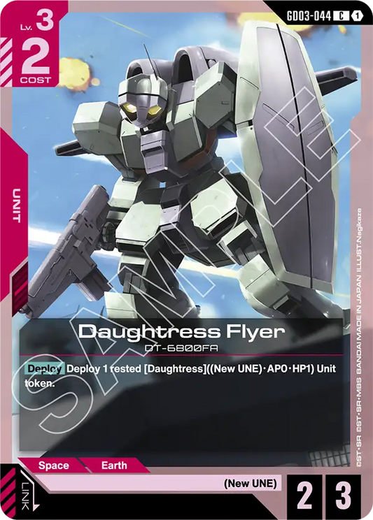 Daughtress Flyer (Unit) (GD03-044) (C)