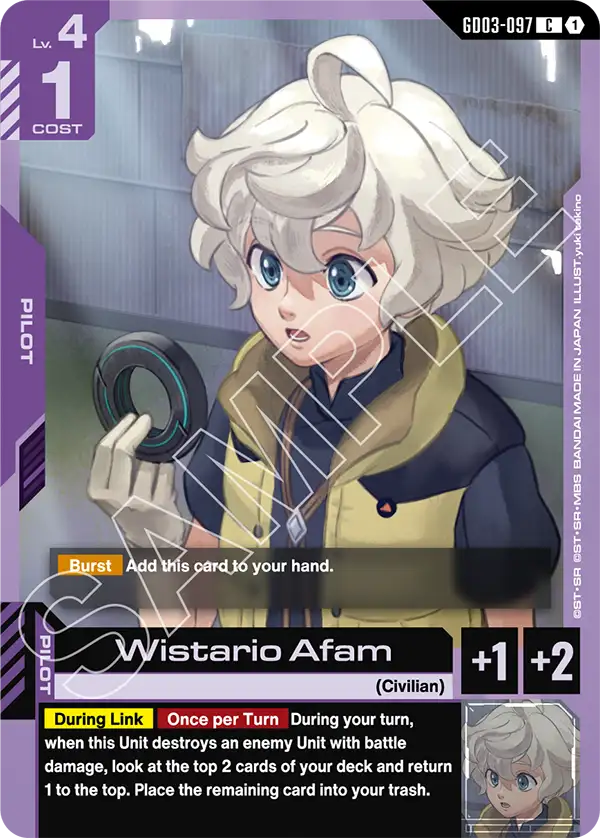 Wistario Afam (Pilot) (GD03-097) (C)