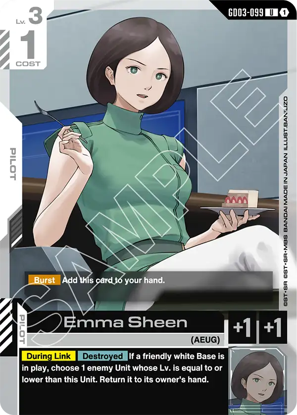 Emma Sheen (Pilot) (GD03-099) (U)