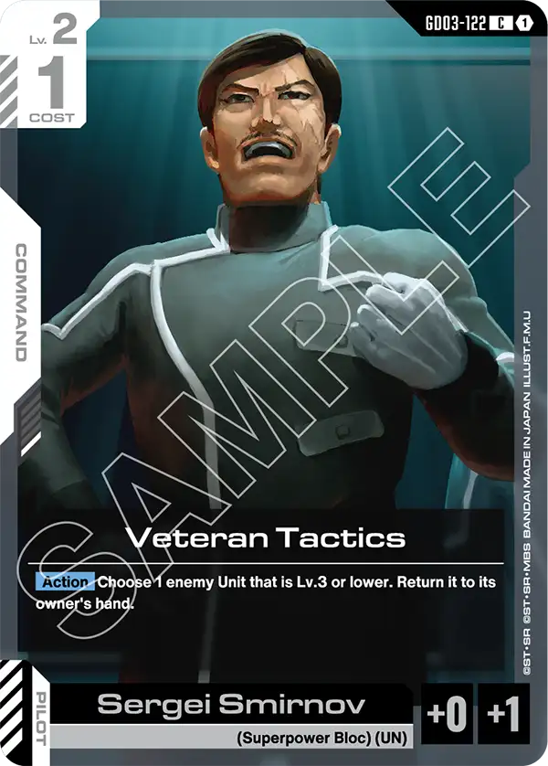 Veteran Tactics (Command) (GD03-122) (C)