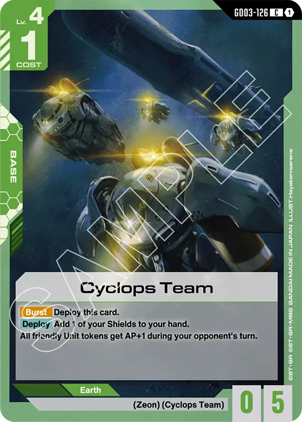 Cyclops Team (Base) (GD03-126) (C)