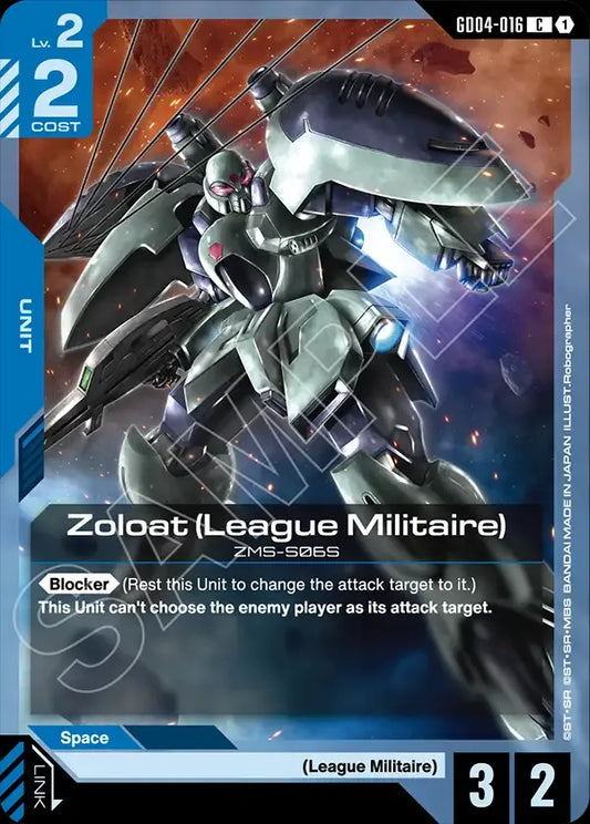 Zoloat (League Militaire) (Unit) (GD04-016) (C)
