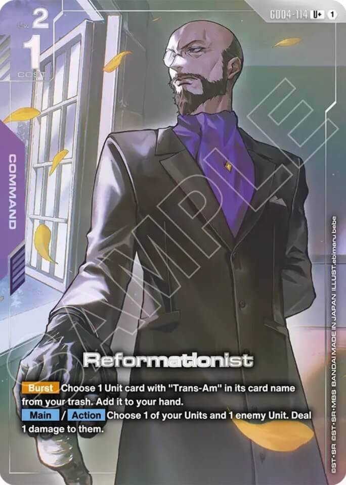 Reformationist (Command) (GD04-114) (U+) (Alternate Art)