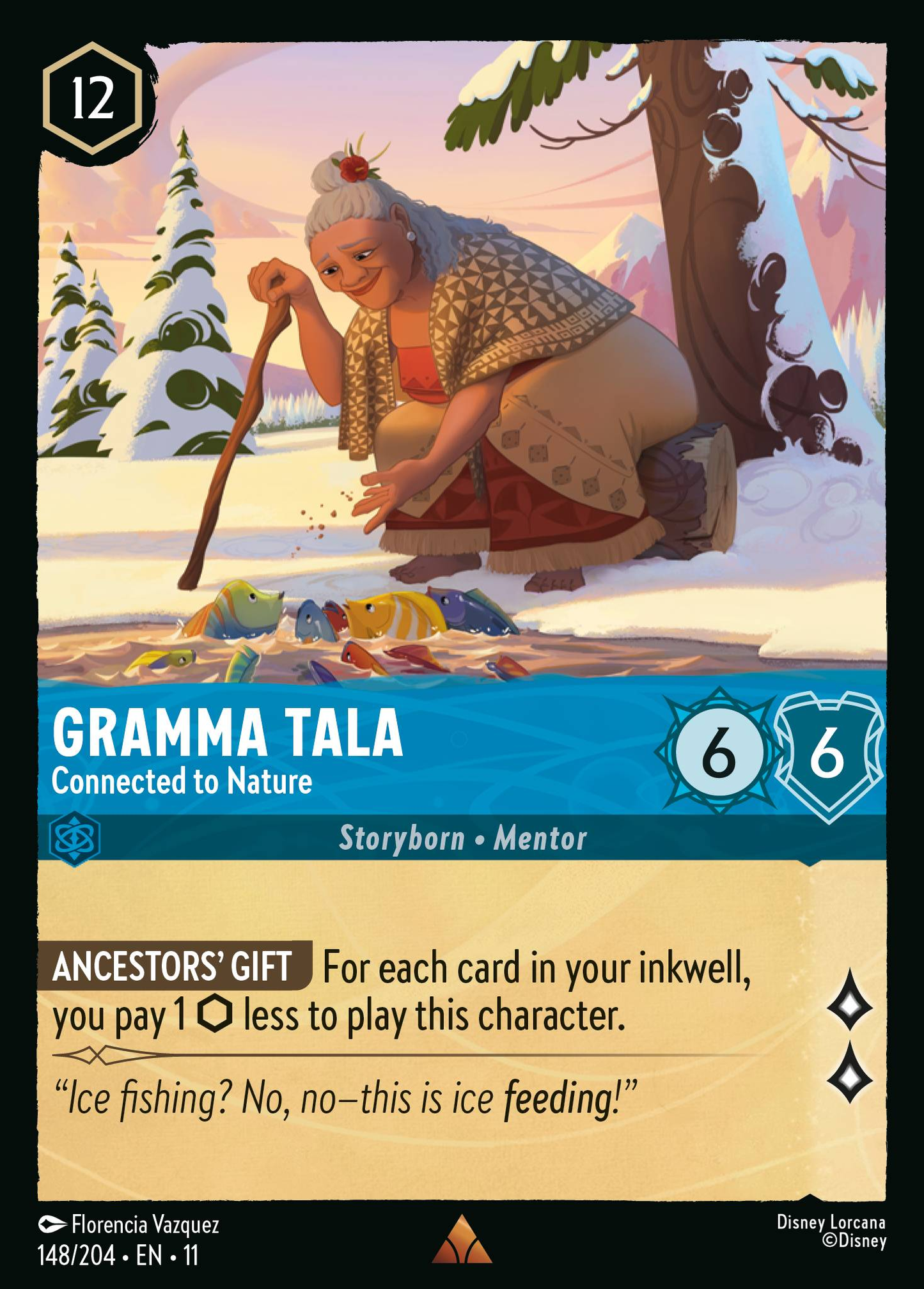 Gramma Tala - Connected to Nature (Storyborn - Mentor)(148/204 EN 11) (R)