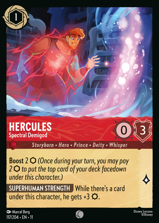 Hercules - Spectral Demigod (Dreamborn - Hero - Prince)(117/204 EN 11) (C)