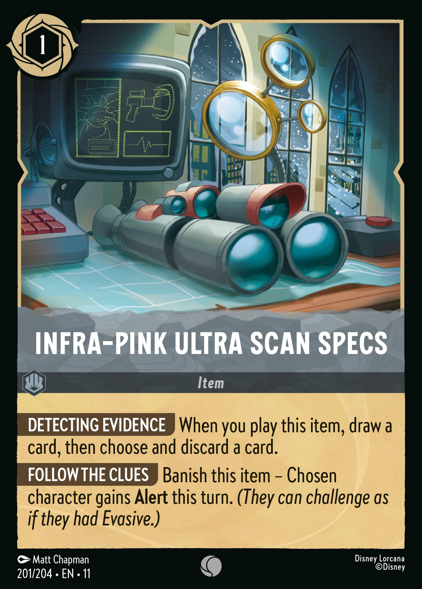 Infra-Pink Ultra Scan Specs (Item)(201/204 EN 11) (C)