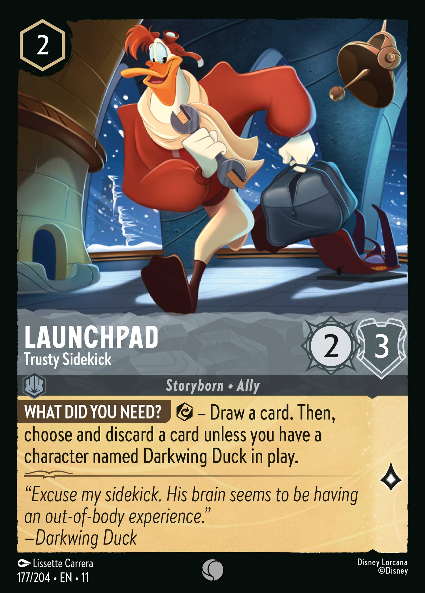 Launchpad - Trusty Sidekick (Storyborn - Ally)(177/204 EN 11) (C)
