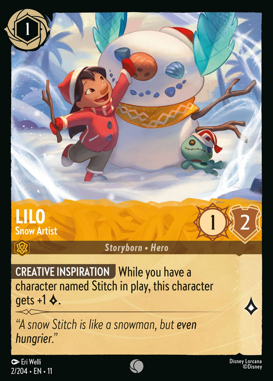 Lilo - Snow Artist (Storyborn - Hero)(2/204 EN 11) (C)