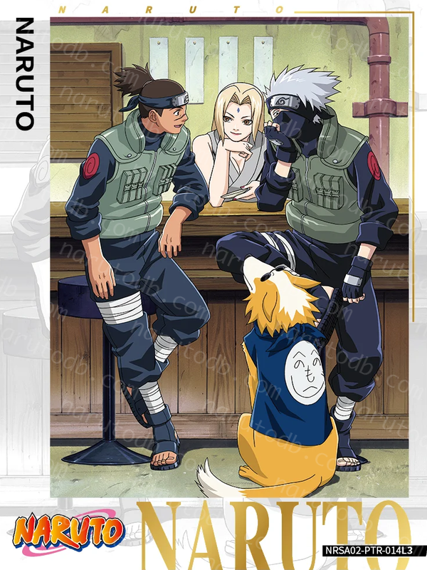 Tsunade & Kakashi Hatake & Iruka Umino (NRSA02-PTR-014L3) (PTR)